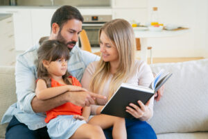 parents with children